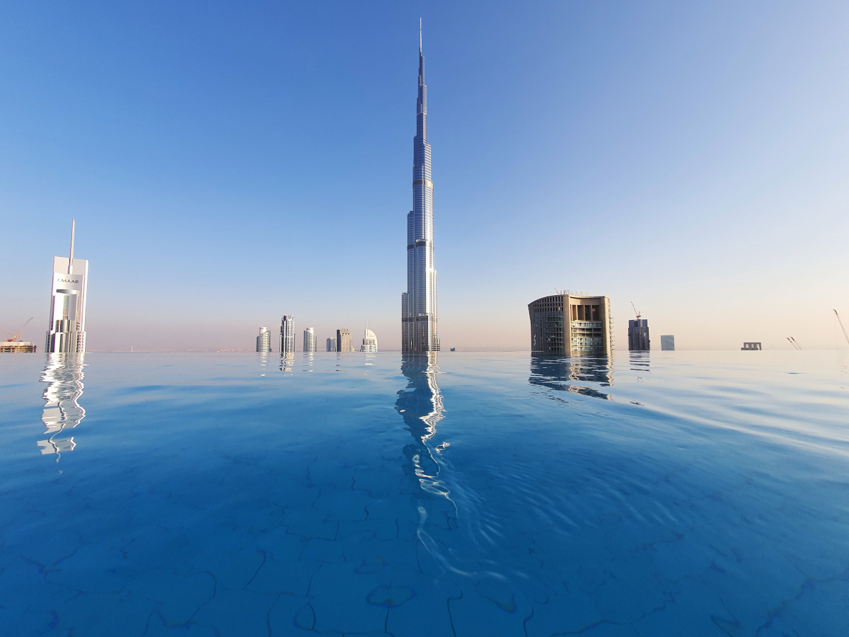 Sky view Dubai аттракцион