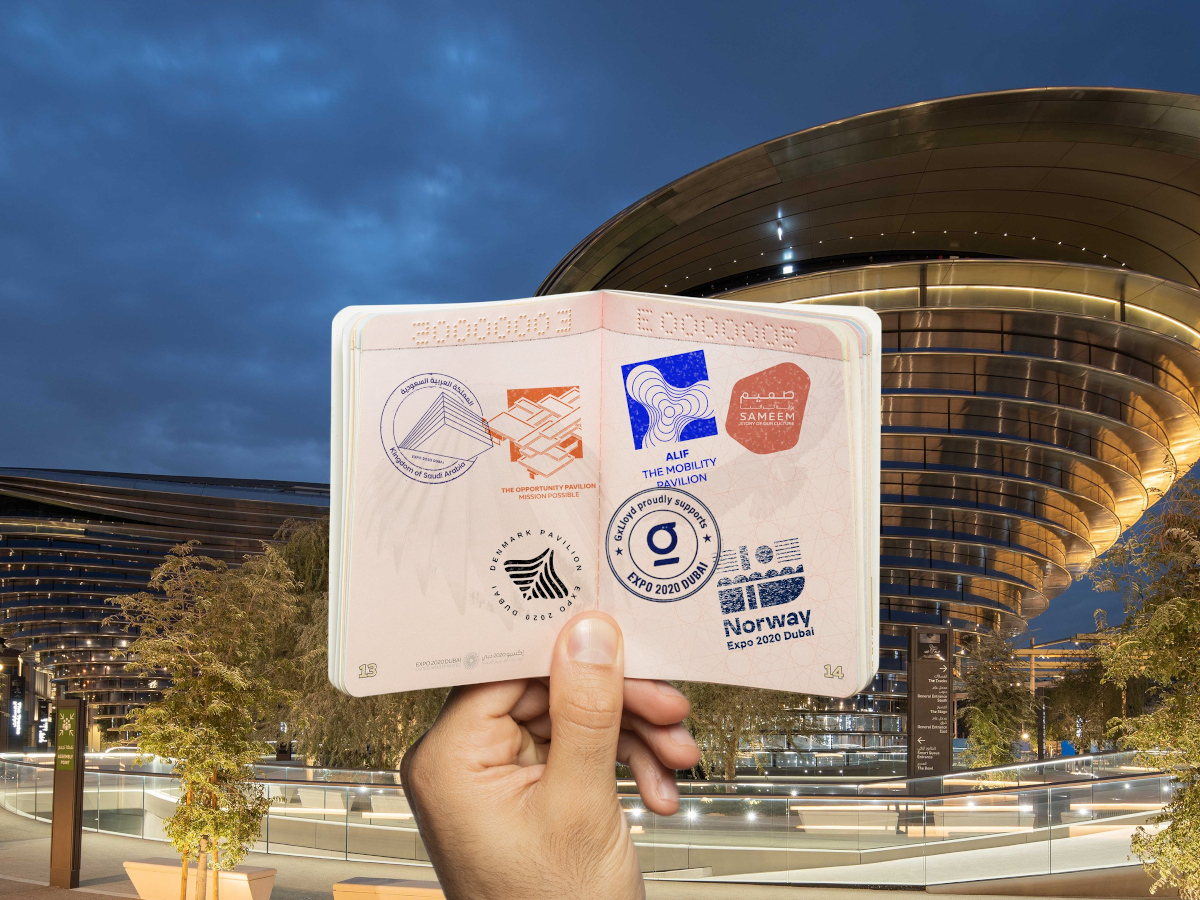 EXPO 2020 Dubai Reisepass